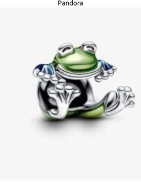 PANDORA climbing frog charm S925 ALE
